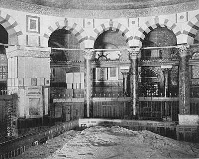 Dome Of The Rock Interior Life In The Holy Land